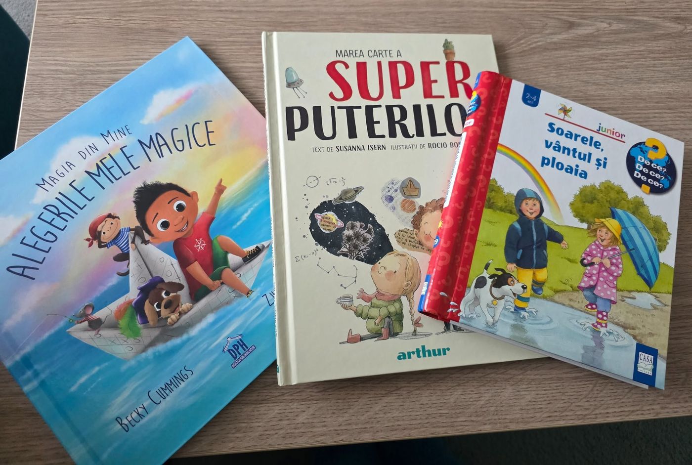 Cărți pentru copii despre emoții și superputeri